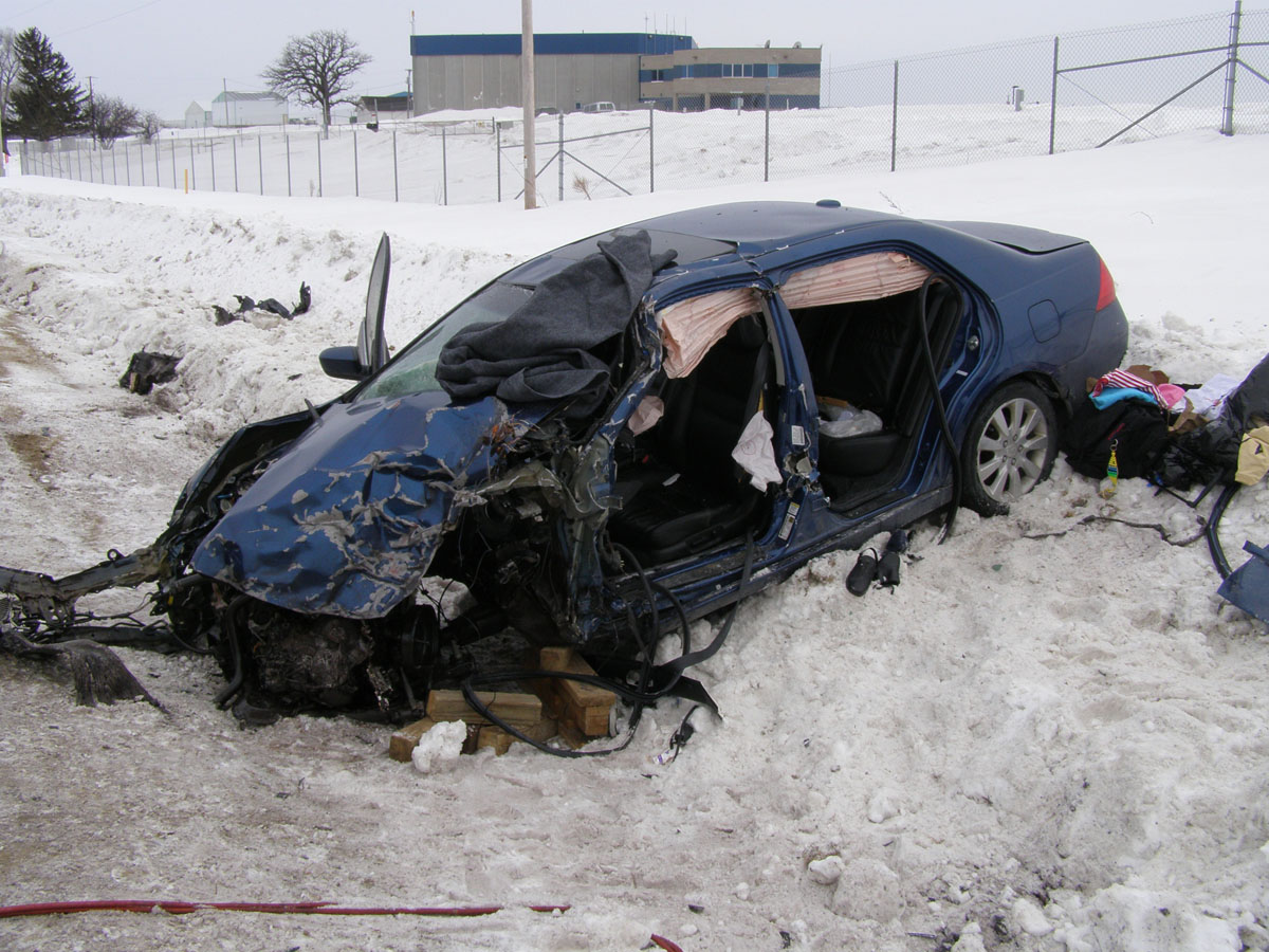 تلفات ناشی از تصادفات خودرویی در امریکا