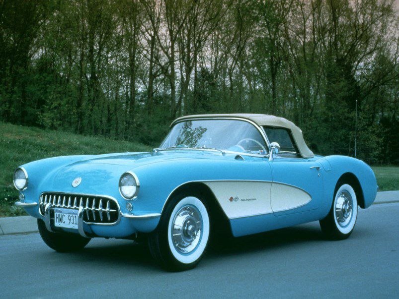 شورولت کوروت مدل 1957