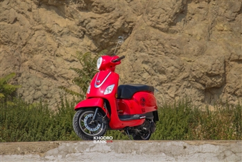 فیلم تست و بررسی موتورسیکلت SYM فیدل 3 در تهران - 20