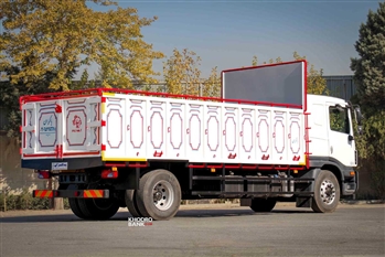 بررسی کامیون باری 18 تن باری دوو مدل Doosan با کاربری باری چوبی - 19