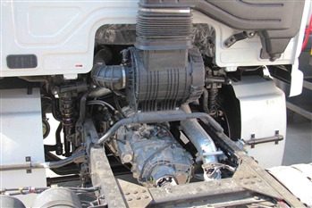 بررسی کامیون باری 18 تن باری دوو مدل Doosan با کاربری باری چوبی - 57