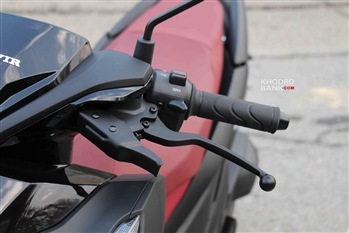 بررسی فنی و رانندگی با موتورسیکلت کویر S2 طرح کلیک : کلیک پلاستیکی - 7