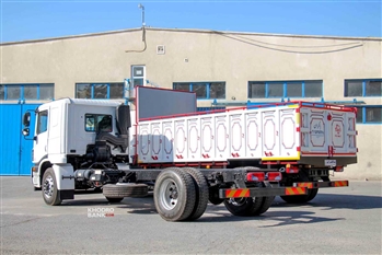 بررسی کامیون باری 18 تن باری دوو مدل Doosan با کاربری باری چوبی - 53