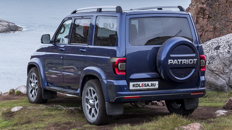 اولین تصاویر یواز پاتریوت جدید منتشر شد 14648 Uaz Patriot Rear1 14648 Uaz Patriot Rear1,اولین تصاویر یواز پاتریوت جدید منتشر شد,اتوکالا Autokala