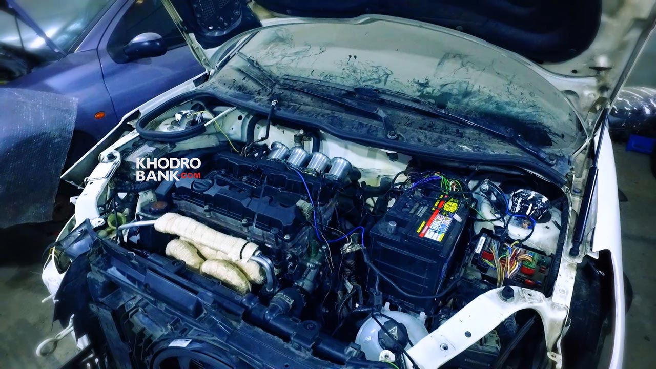 تقویت موتور پژو 206