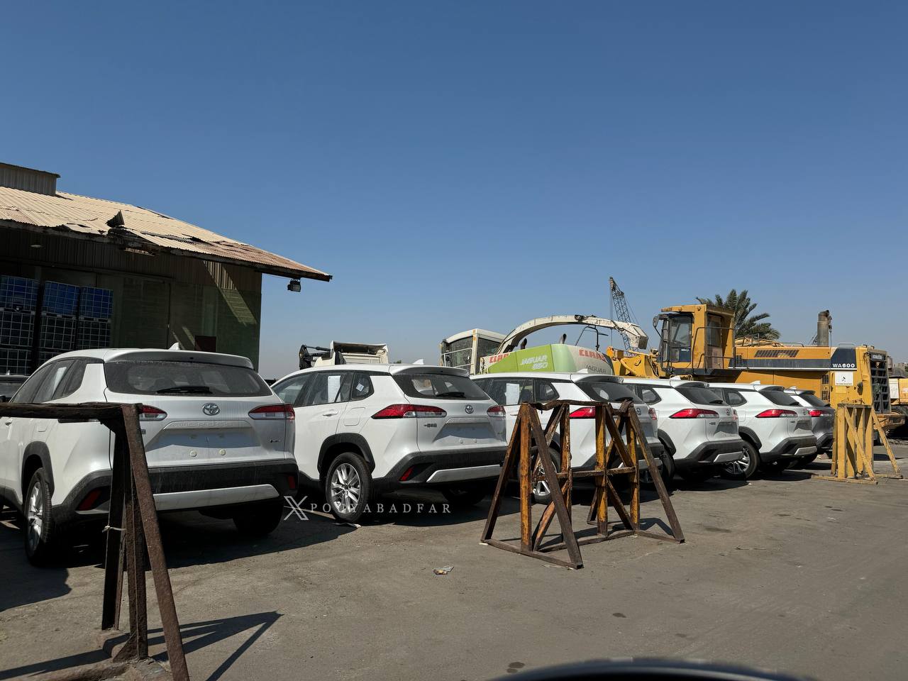 63987 photo 2024 10 30 14 42 25,ورود محموله جدید تویوتا کرولا کراس هیبرید وارداتی شرکت برساوش به ایران + عکس,اتوکالا Autokala