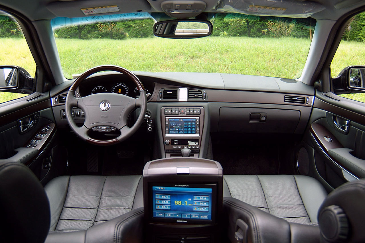 عکس داخل بنز چیرمن