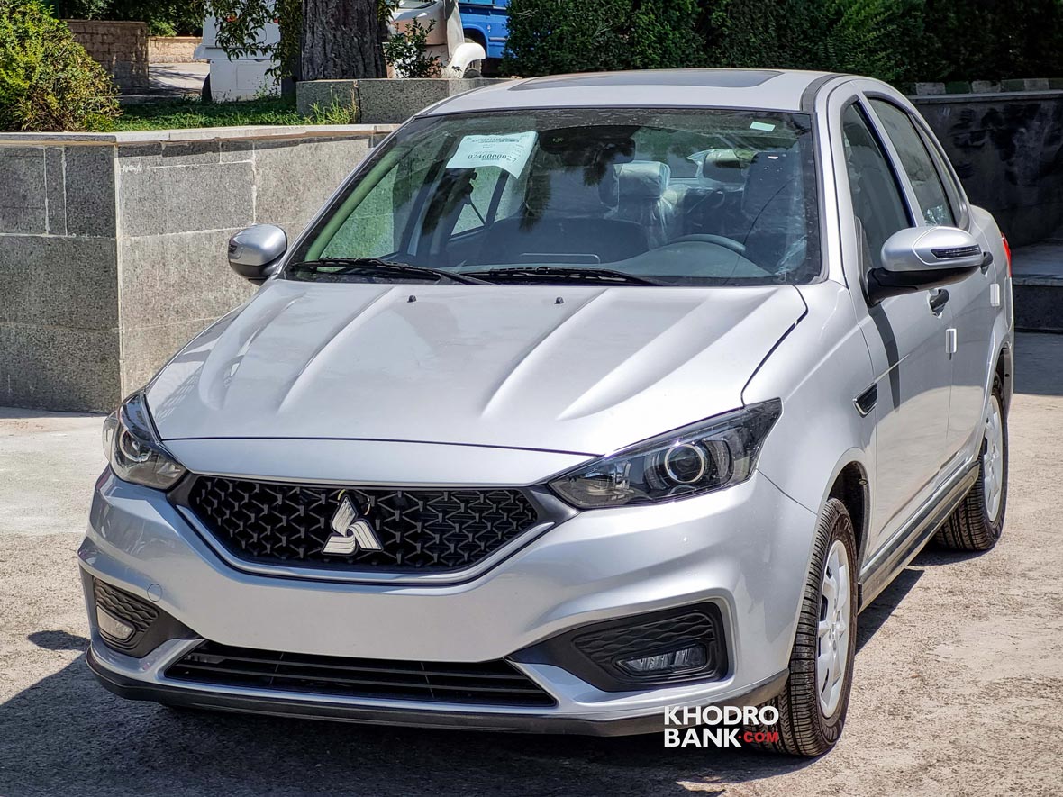 تصویر نمای سه رخ سهند سایپا از جلو