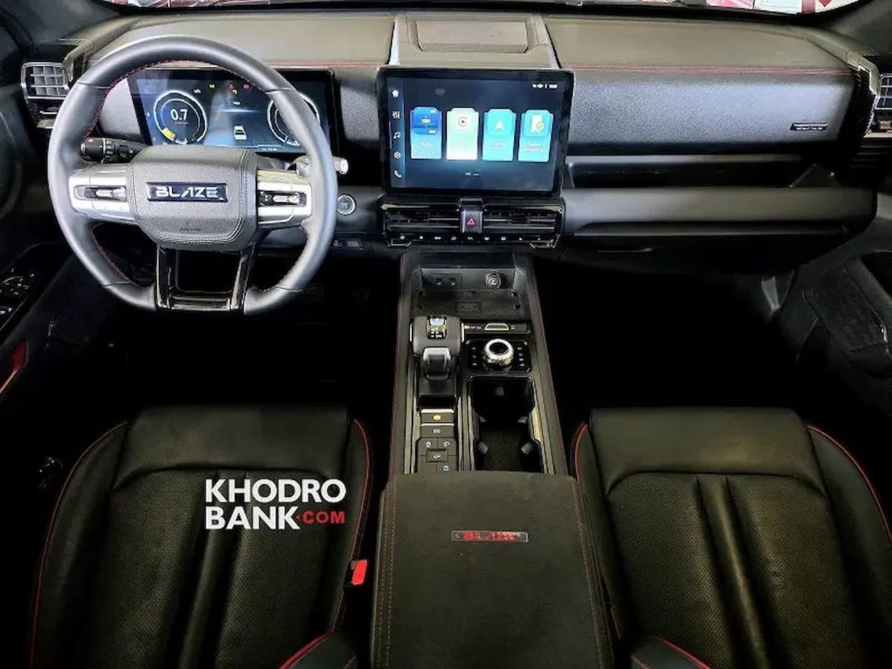 عکس داخل پیکاپ بلیز R500