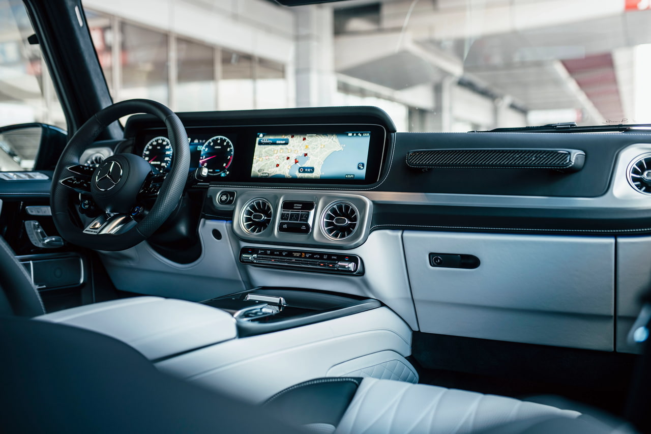 عکس داخل مرسدس بنز G کلاس