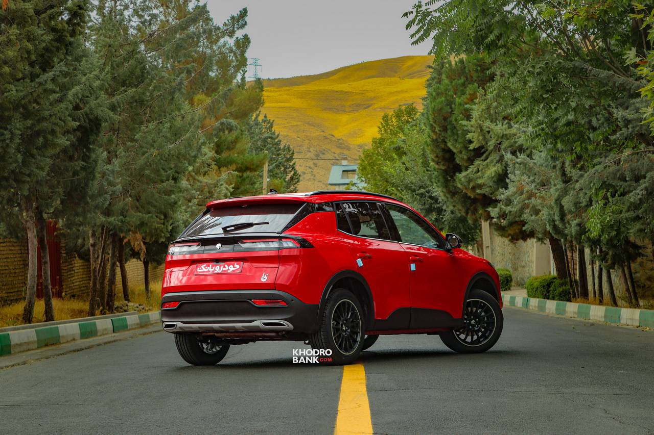 عکس ریرا از نمای عقب