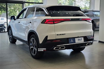 نمای سه رخ عقب خودرو بیجینگ X7
