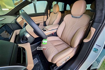 تصویر فضای ردیف جلو در کابین ایکس پنگ G9