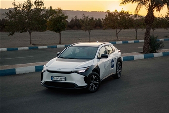 تصویر نمای خارجی از خودرو تویوتا BZ4X