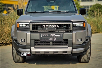 تصویر نمای تمام رخ جلو خودرو تویوتا پرادو J250 