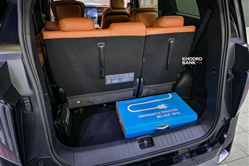 فضای صندوق عقب جی ای سی E9