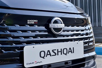 عکس از جزئیات طراحی نمای ظاهری ماشین نیسان قشقایی HONOR