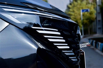 عکس از جزئیات طراحی نمای ظاهری ماشین نیسان قشقایی HONOR