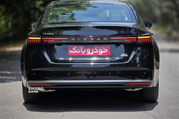 عکس نیسان تینا جدید از نمای عقب