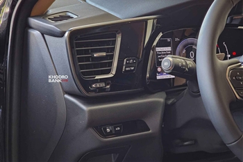 تصویر از جزئیات طراحی و امکانات داخل کابین خودرو لکسوس NX350h