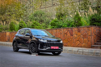 تصویر واید از نمای خارجی خودرو تیسان S05 