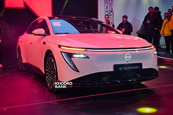 تصویر نمای ظاهری نیسان N7 از زاویه سه رخ جلو راست