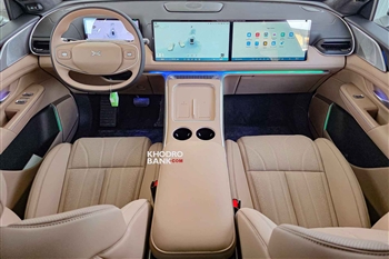  تصویر کلی از نمای داخل کابین خودرو ایکس پنگ G9