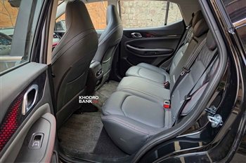 تصویر فضای ردیف عقب در داخل کابین کراس اوور تیگارد، تیسان S05