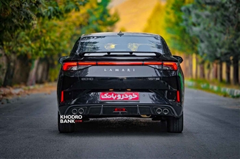 تصویر تمام رخ عقب خودرو لاماری اکو