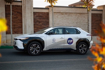 تصویر نمای خارجی از خودرو تویوتا BZ4X