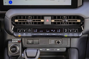 تصویر جزئیات طراحی کابین و امکانات رفاهی و ایمنی تویوتا پرادو J250