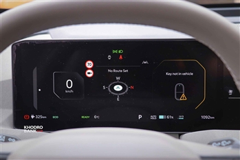 تصویر نمای داخل کابین خودرو کیا EV5