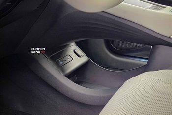 عکس از جزئیات طراحی و امکانات رفاهی در داخل کابین بی وای دی سیلیون 06