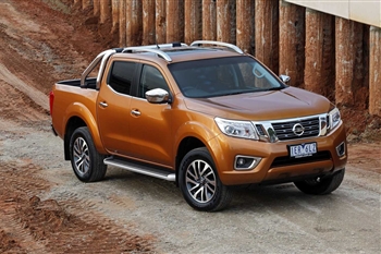 تصویر نمای ظاهری پیکاپ نیسان ناوارا