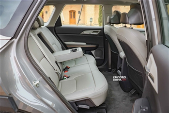 تصویر نمای داخل کابین خودرو کیا EV5