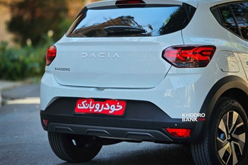 تصویر نمای ظاهری داچیا ساندرو استپ وی