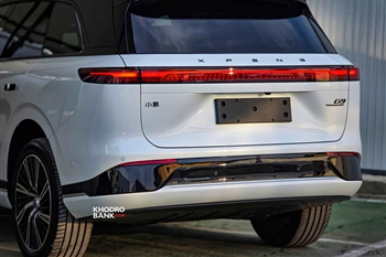 تصویر نمای بسته از طراحی بخش عقب بدنه ایکس پنگ جی 9