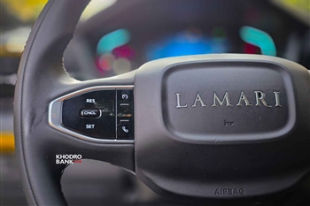 عکس از جزئیات طراحی تریم داخلی و امکانات در خودرو لاماری اکو