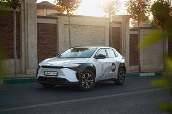 تصویر نمای خارجی از خودرو تویوتا BZ4X