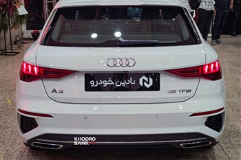 نمای عقب آئودی A3 اسپرت بک