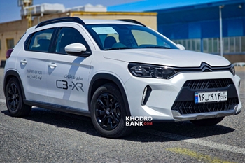 نمای سه رخ جلو سیتروئن C3XR