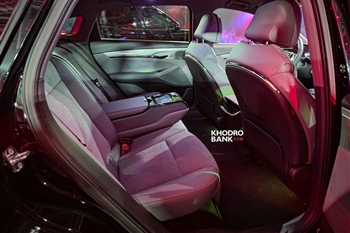 تصویر از جزئیات طراحی و امکانات داخل کابین وویا پشن