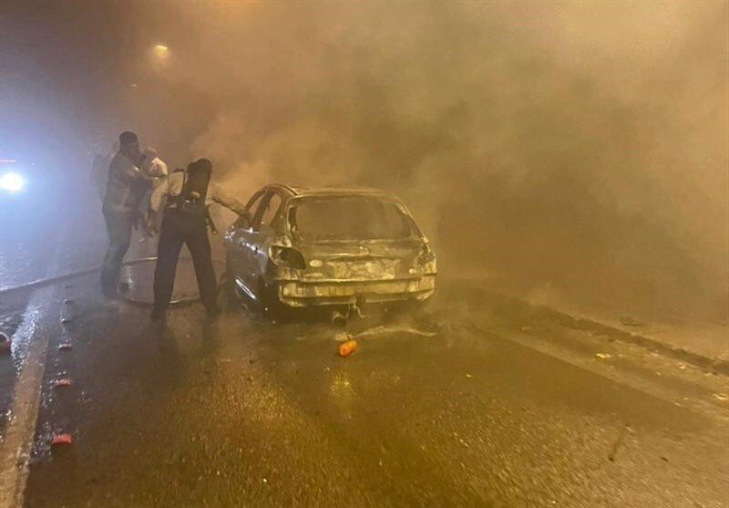 ایران خودرو دلیل آتش سوزی پژو 207 در آزادراه تهران شمال را اعلام کرد
