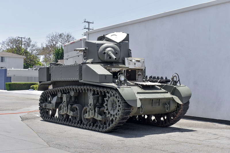 تانک سبک M3 استوارت مدل ۱۹۴۱ به حراج گذاشته شد 