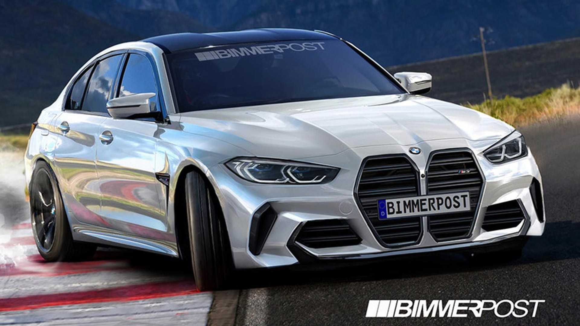 تصویر ساخته شده از BMW M3 نسل جدید