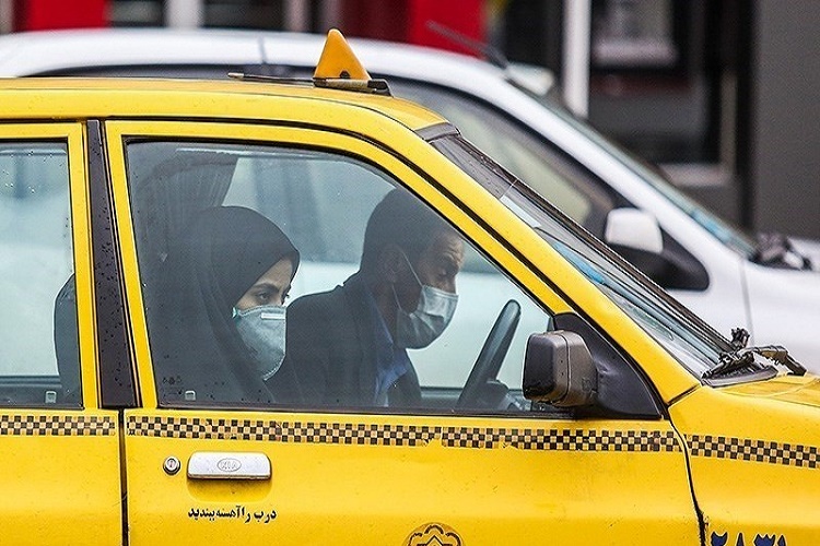 اگر راننده های تاکسی ماسک نزنند، جریمه می شود!