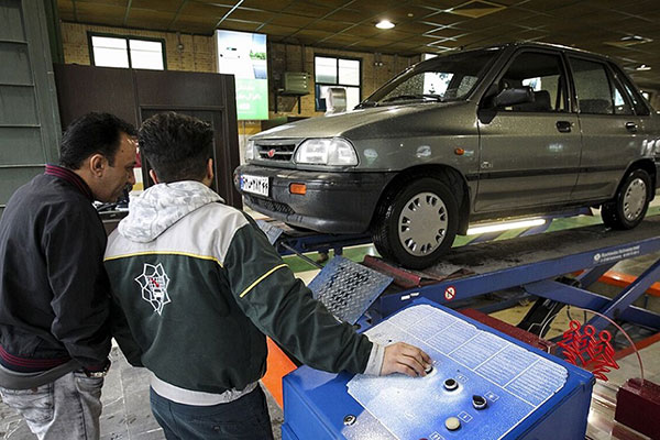 دلایل رد شدن خودرو در معاینه فنی