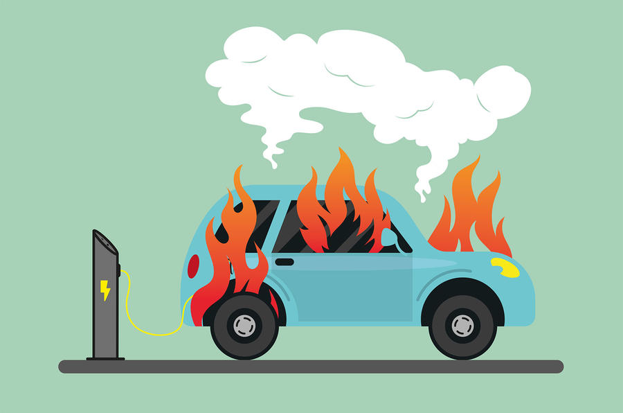 خطر آتش‌سوزی خودروهای برقی چقدر است؟