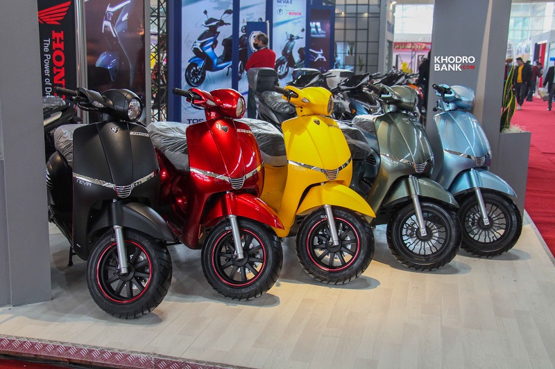 نگاهی به موتورسیکلت نویا 150 در نمایشگاه تهران + فیلم