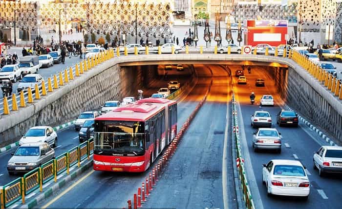 خودروهای پلاک سیاسی حق استفاده از خطوط ویژه BRT را نخواهند داشت